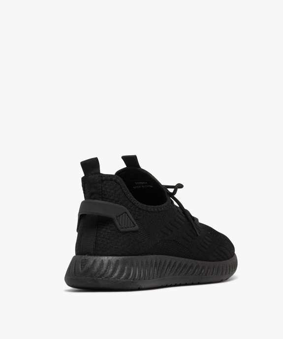 Baskets de running en mesh aéré d'un seul tenant homme vue4 - 5 MILES - GEMO