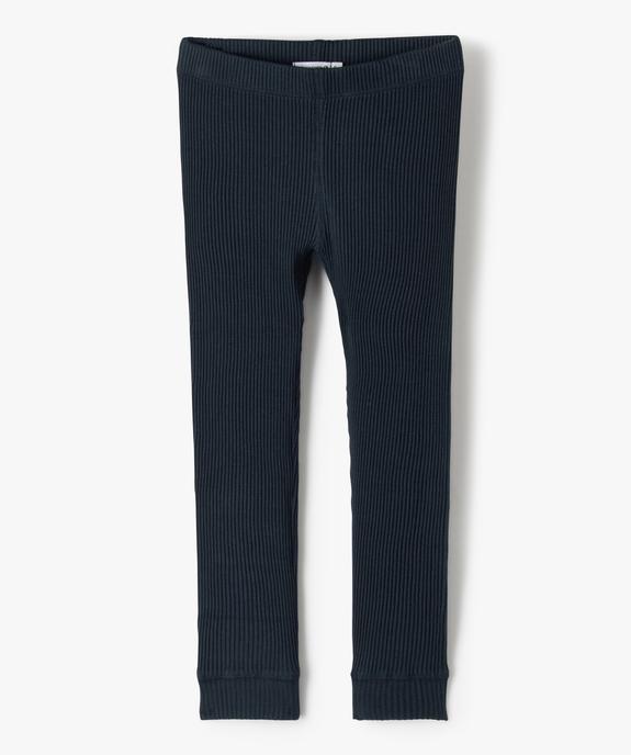 Legging fille long en maille côtelée - LuluCastagnette vue1 - LULUCASTAGNETTE - GEMO
