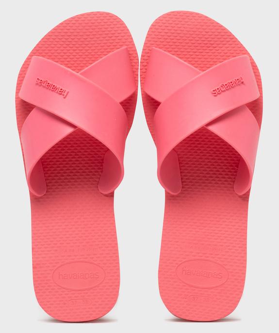 Sandales à brides croisées Aqua Slide femme - Havaianas vue1 - HAVAIANAS - GEMO