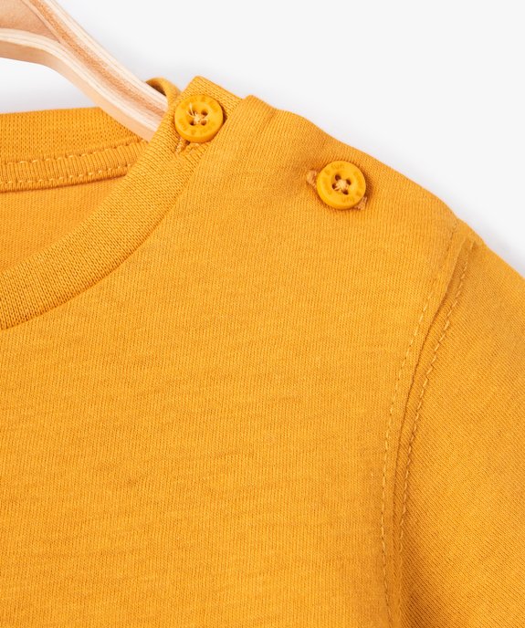 Tee-shirt bébé garçon avec message vue2 - GEMO(BEBE DEBT) - GEMO