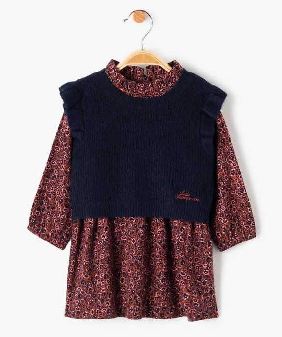 Ensemble bébé fille 2 pièces - LuluCastagnette vue1 - LULUCASTAGNETTE - GEMO