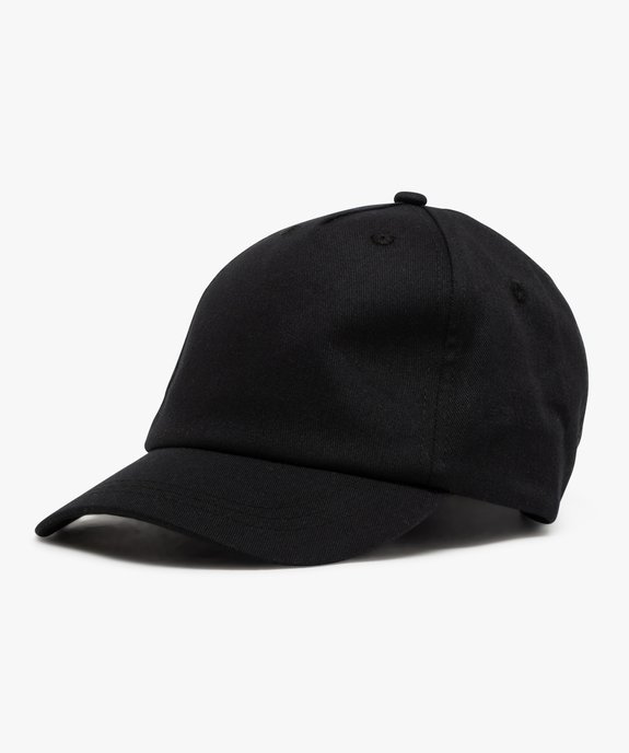Casquette en coton unie garçon vue1 - GEMO 4G GARCON - GEMO