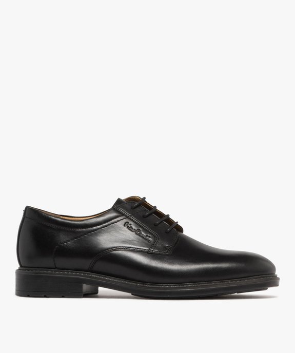 Derbies homme dessus en cuir à détails surpiqués - Pierre Cardin Diffusion vue2 - PIERRE CARDIN CONFORT - GEMO