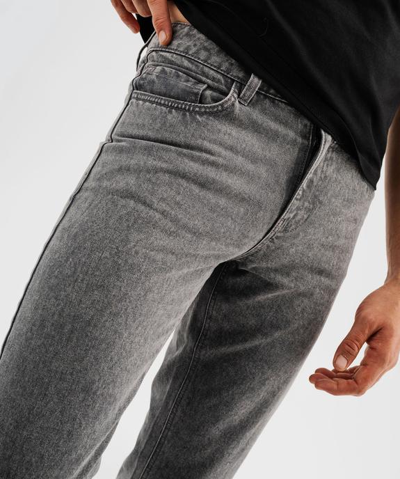 Jean Regular coloris délavé homme vue2 - GEMO 4G HOMME - GEMO