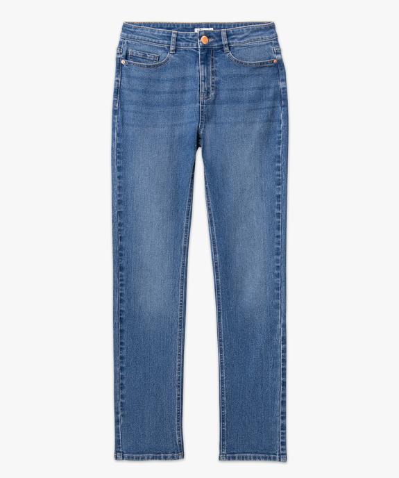 Jean Regular taille haute femme vue4 - GEMO(FEMME PAP) - GEMO