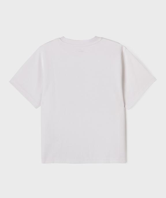 Tee-shirt manches courtes avec inscription Boston Team garçon vue3 - GEMO (ENFANT) - GEMO