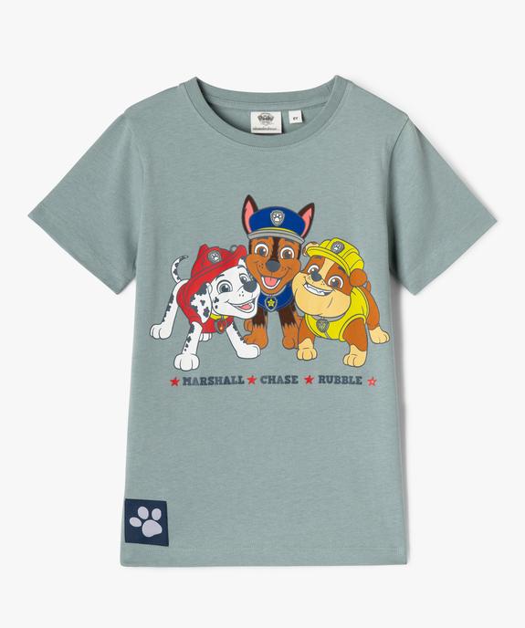Tee-shirt manches courtes avec motif coloré garçon - Pat Patrouille vue1 - PAT PATROUILLE - GEMO