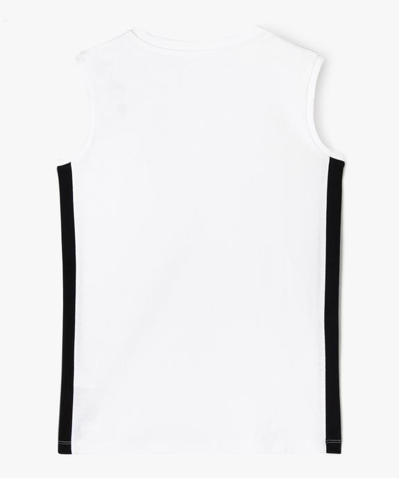 Débardeur imprimé look sport garçon vue3 - GEMO (JUNIOR) - GEMO