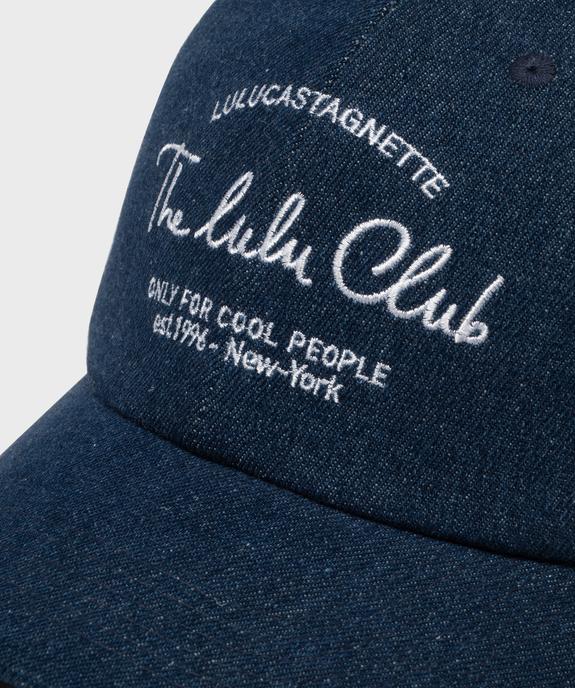 Casquette en toile denim femme - LuluCastagnette vue3 - LULU CASTAGNETT - GEMO