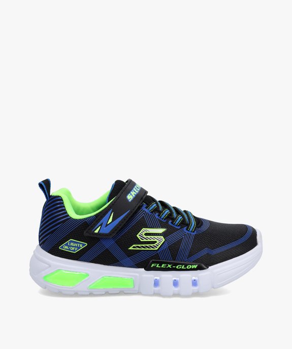Baskets garçon running à semelle lumineuse - Skechers vue1 - SKECHERS - GEMO