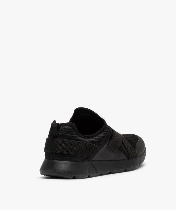 Baskets homme dessus mesh uni sans lacets vue4 - GEMO (SPORTSWR) - GEMO