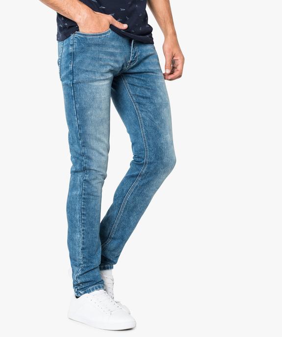 Jean homme coupe slim vue1 - GEMO (HOMME) - GEMO