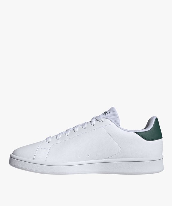 Baskets homme rétro à lacets Urban Court - Adidas vue3 - ADIDAS - GEMO