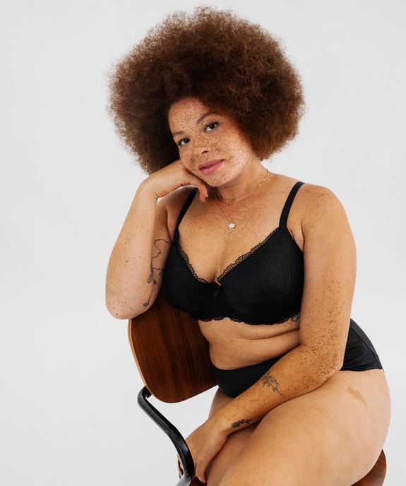 Soutien-gorge emboitant à armatures femme grande taille vue1 - GEMO(HOMWR FEM) - GEMO