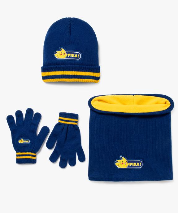 Ensemble accessoires hiver garçon (lot de 3) - Pokemon vue1 - POKEMON - GEMO
