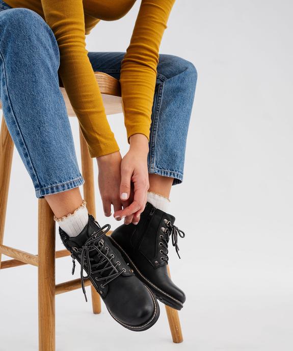 Boots esprit montagne femme - Valentina Baldano vue1 - VALENTINA BALDA - GEMO