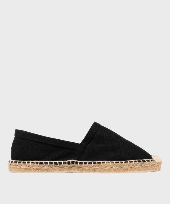 Espadrilles classiques en coton et corde femme vue1 - GEMO (PLAGE) - GEMO