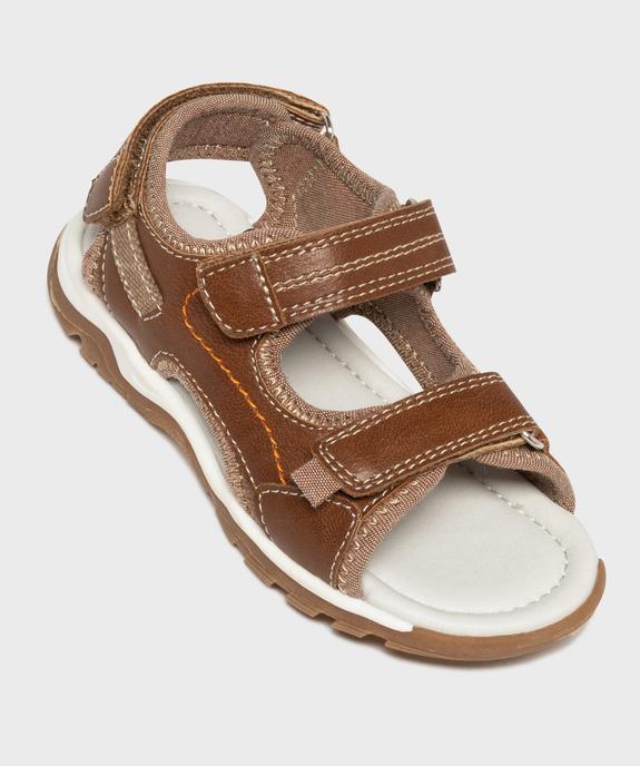 Sandales sport à scratch garçon vue5 - BUGGY - GEMO