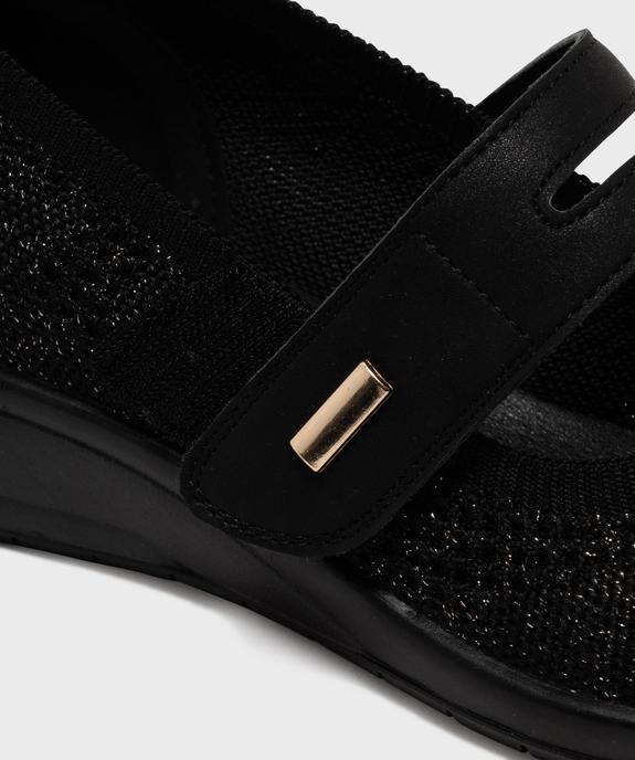 Ballerines confort en mesh fermeture scratch femme vue6 - G'FLEX GEMO FOR GOOD - GEMO