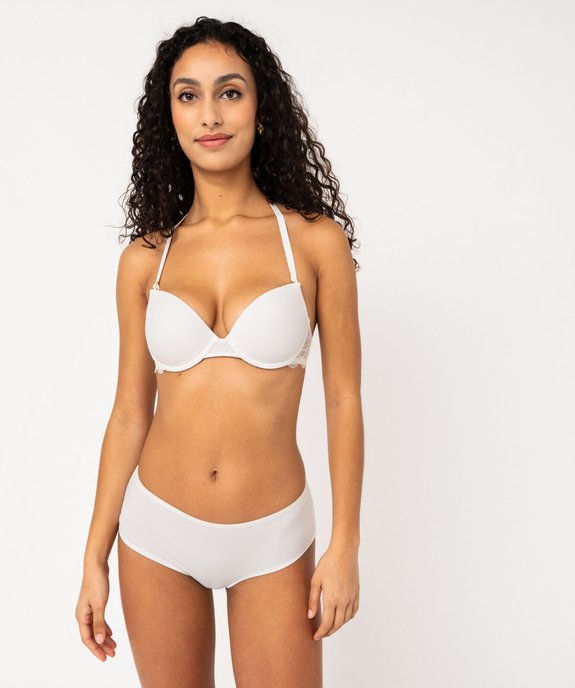 Soutien-gorge à armatures avec bretelles multipositions vue2 - GEMO(HOMWR FEM) - GEMO