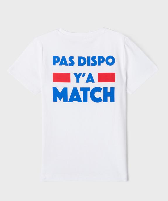 Tee-shirt manches courtes spécial coupe du monde garçon vue3 - GEMO 4G GARCON - GEMO