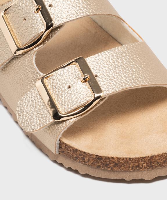 Mules ouvertes 2 brides en matière métallisée fille - Lovely Wings vue6 - LOVELY WINGS - GEMO