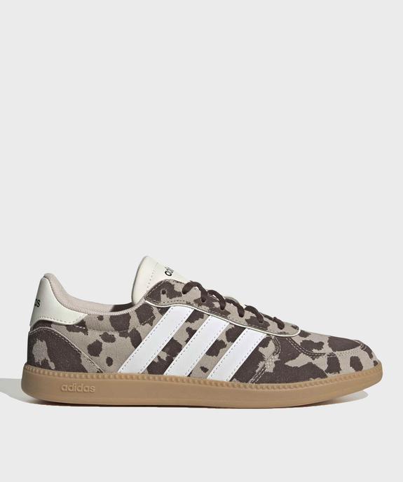 Baskets Breaknet Sleek motif vache femme - Adidas  vue1 - ADIDAS - GEMO