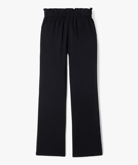 Pantalon fluide coupe large fille vue3 - GEMO 4G FILLE - GEMO