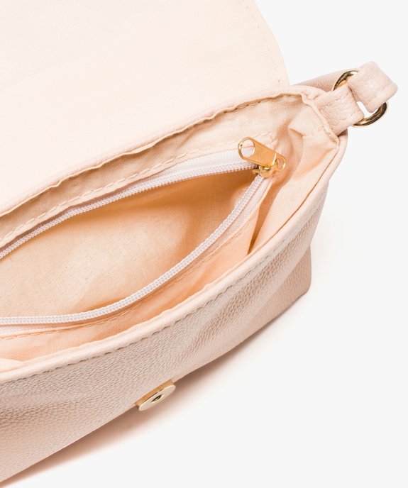 Sac à main pochette avec rabat pailleté vue3 - GEMO (ENFANT) - GEMO