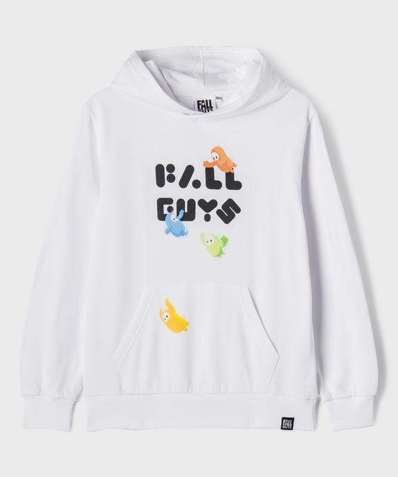 Sweat en molleton imprimé garçon - Fall Guys vue1 - FALL GUYS - GEMO