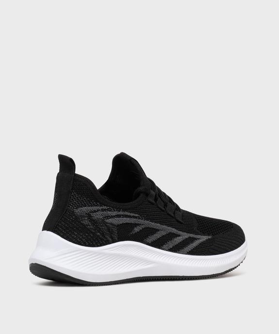 Baskets basses running en mesh à lacets femme - Valentina Baldano vue4 - VALENTINA BALDA - GEMO