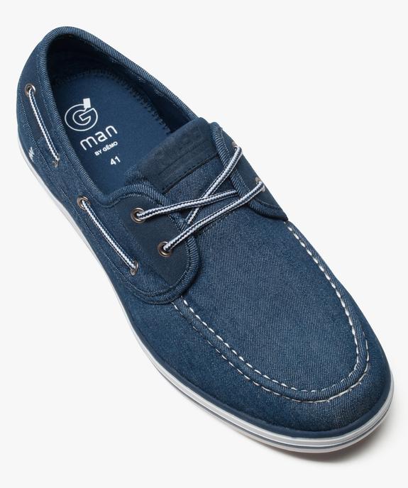 Chaussure Bateau en toile  vue5 - GEMO (CASUAL) - GEMO