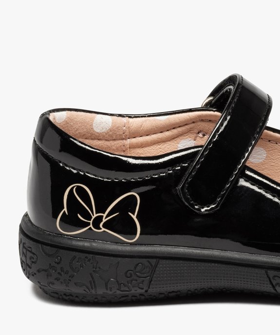 Babies fille unies et vernies à bout renforcé – Minnie vue6 - MINNIE - GEMO