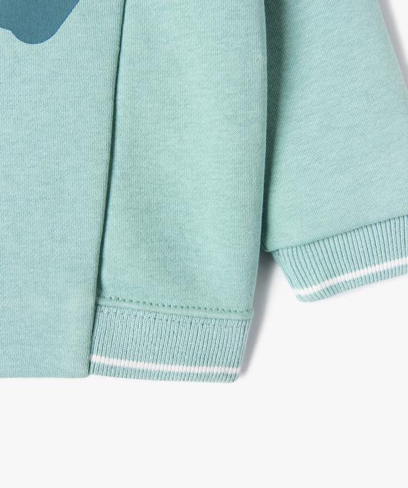 Sweat à capuche bébé garçon - LuluCastagnette vue3 - LULUCASTAGNETTE - GEMO