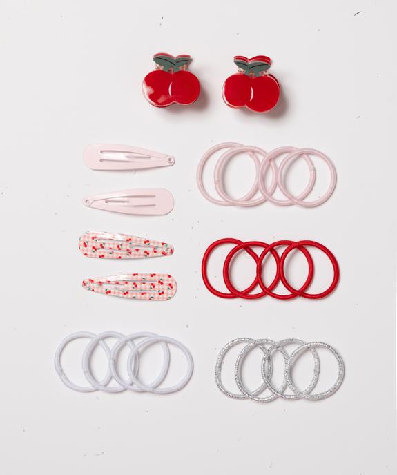 Accessoires à cheveux fille assortis (lot de 22) vue1 - GEMO (ACCESS) - GEMO