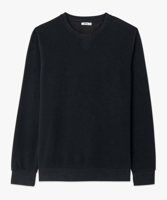 Sweat avec intérieur molletonné homme vue6 - GEMO 4G HOMME - GEMO