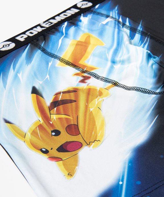 Boxer seconde peau imprimé Pikachu - Pokémon vue2 - FREEGUN - GEMO