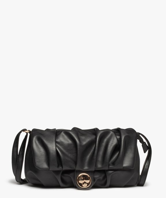 Sac femme en matière souple avec bouton métallique vue1 - GEMO (ACCESS) - GEMO