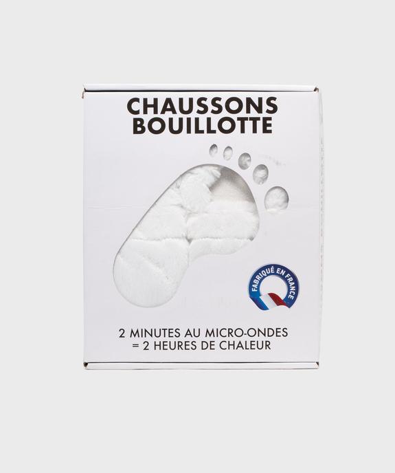 Chaussons bouillotte à chauffer au micro-ondes vue1 - AUTRES MARQUES - GEMO
