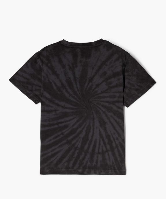 Tee-shirt manches courtes tie and dye garçon vue3 - GEMO 4G GARCON - GEMO