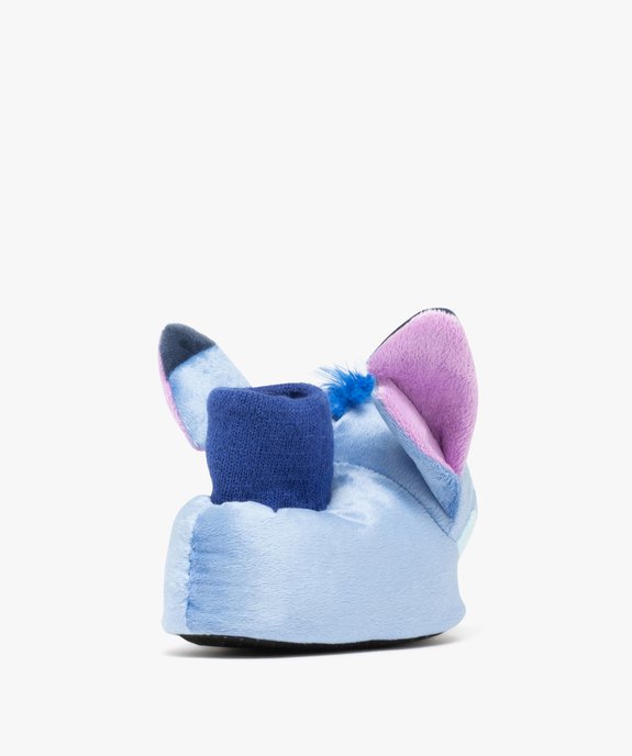 Chaussons fille pantoufles en volume et à col chaussette Stich - Lilo & Stitch vue4 - LILO & STITCH - GEMO