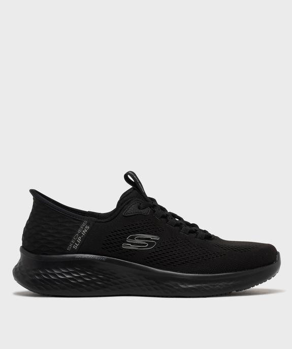 Baskets basses slip-ins en mesh vegan homme - Skechers vue1 - SKECHERS - GEMO