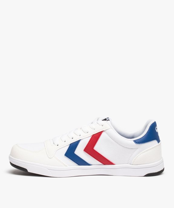 Baskets homme rétro en toile et suédine – Hummel Stadil vue3 - HUMMEL - GEMO