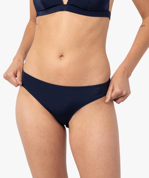Bas de maillot de bain femme forme culotte vue1 - GEMO (PLAGE) - GEMO