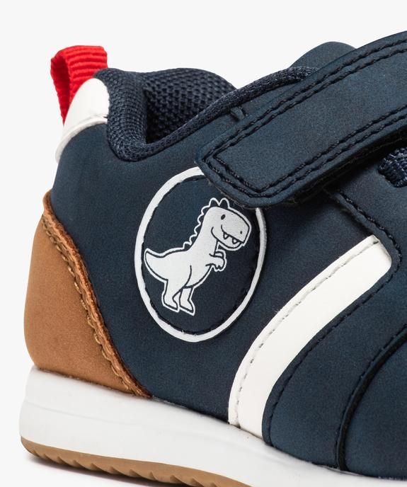 Baskets bébé garçon motif dinosaure fermeture scratch vue6 - GEMO(BEBE DEBT) - GEMO