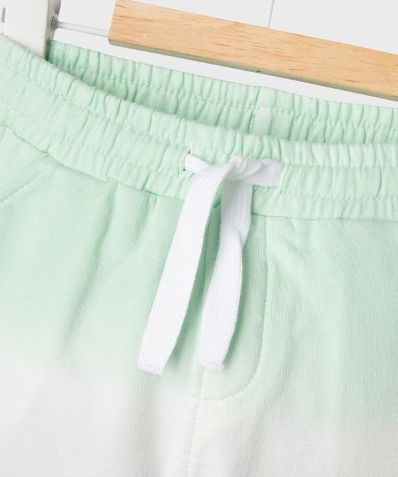 Short en maille avec palmier brodé bébé garçon vue2 - GEMO(BEBE DEBT) - GEMO