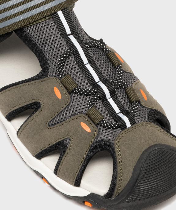 Sandales à bout fermé et dessus en mesh garçon - 5 MILES vue6 - 5 MILES - GEMO