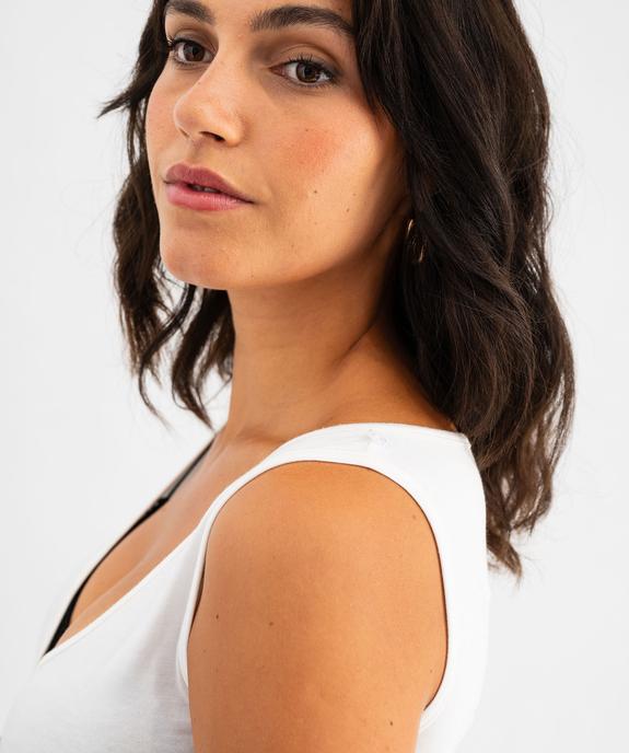 Robe de grossesse et d'allaitement midi avec pull 2-en-1 vue6 - GEMO (MATER) - GEMO