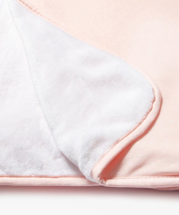 Couverture bébé réversible en jersey doublé douillette vue2 - GEMO (ACCESS) - GEMO