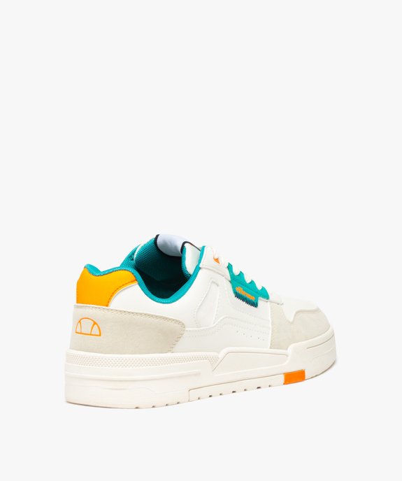 Baskets femme unies avec détails fluo - Ellesse vue5 - ELLESSE - GEMO